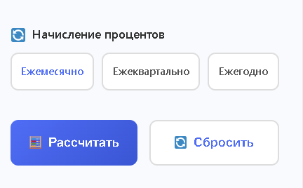 Выбор между ежемесячной, ежеквартальной и годовой капитализацией